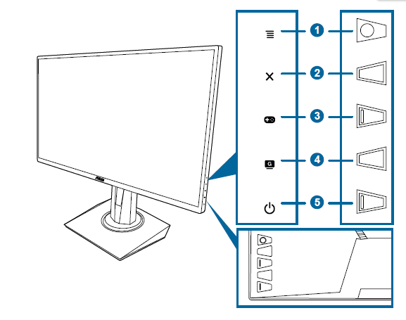 Кнопки на мониторе. ASUS vg249qg монитор провод питания. Кнопки на мониторе LG. Кнопки монитора LG распиновка. Монитор vg3210 регулировка по высоте.