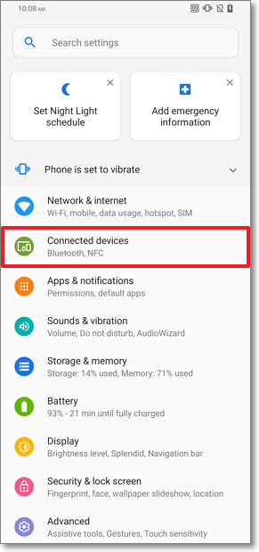 [Phone] How to view the received files that sent via Bluetooth from ...