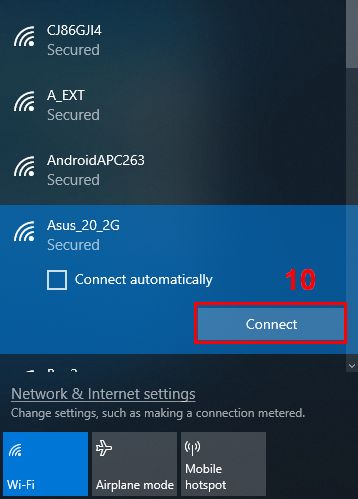 asus router self assigned ip