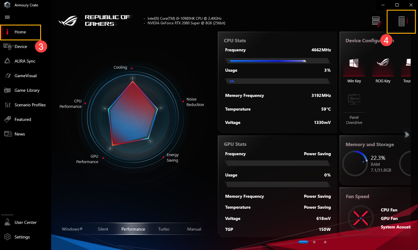 asus armoury crate 2