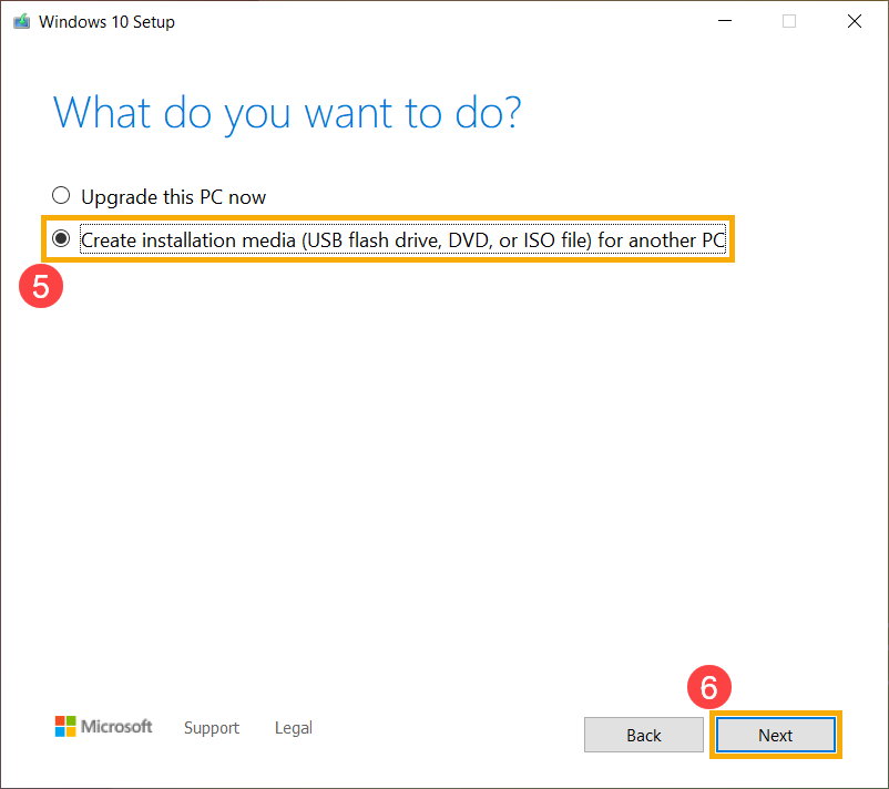 Windows 11/10] Como criar e usar mídia de instalação para reinstalar o  Windows 10 via unidade USB., Suporte Oficial