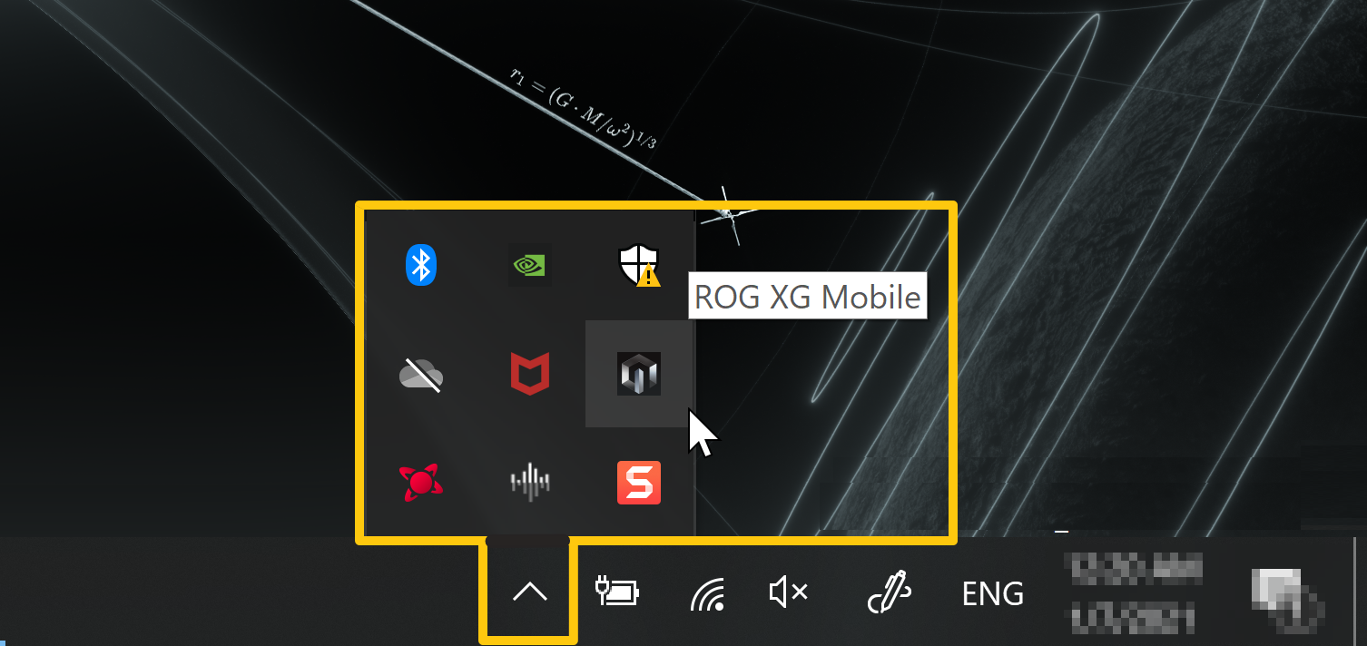 GC32L ROG XG Mobile  Official Asus Partner - Accessoires Asus