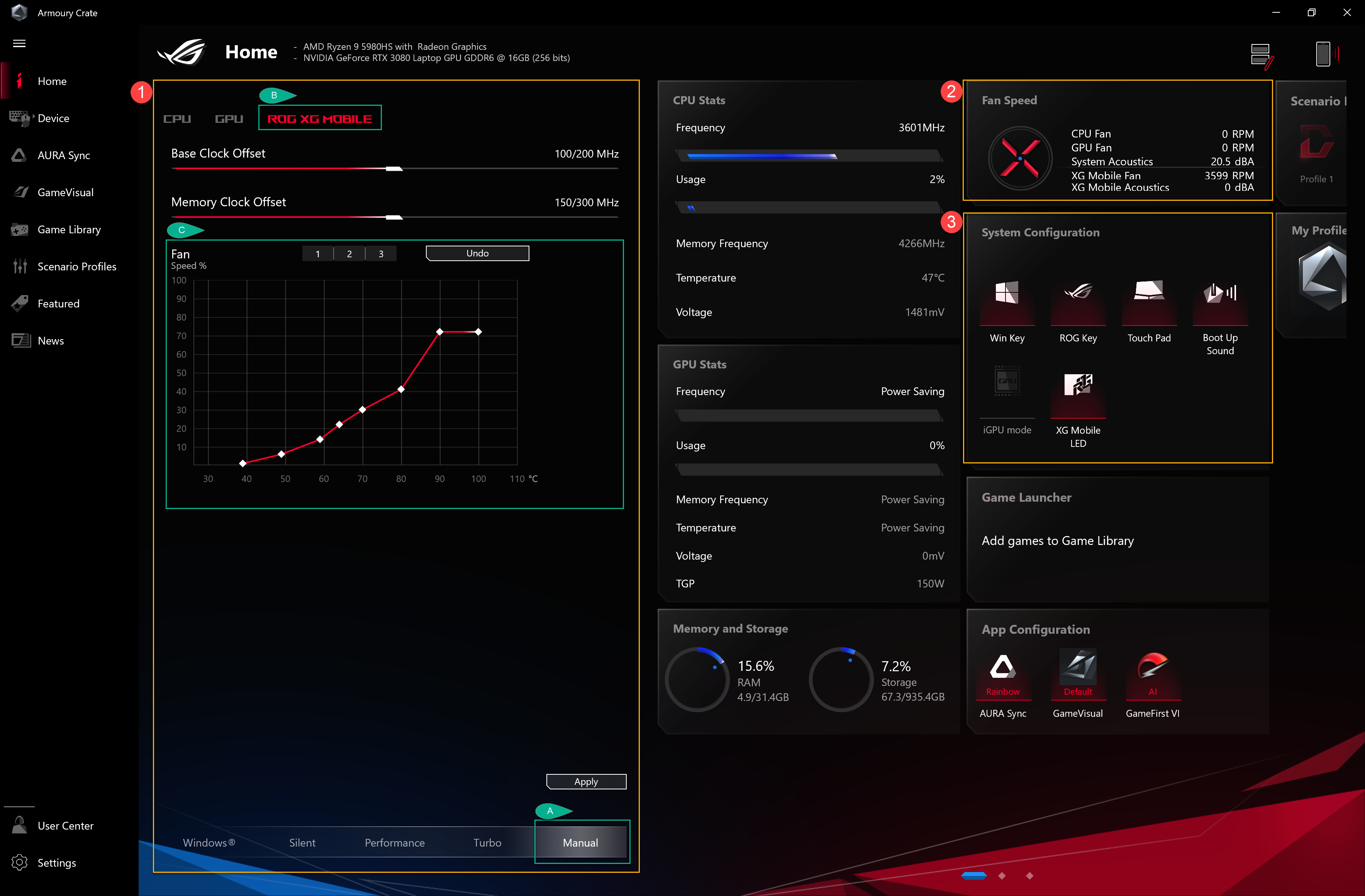 ASUS ROG XG Mobile - GC33Y-059 Gaming External Graphic