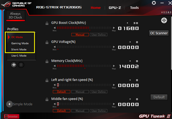 Asus gpu sale tweak 2 review