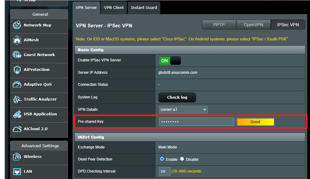 Private Internet Access via L2TP IPSEC Cisco IOS Client