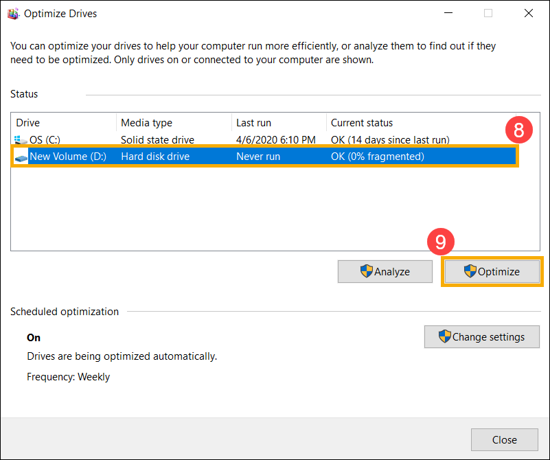 How to use the Game Optimizer 