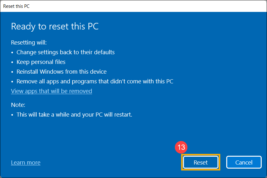Windows 10/11] Comment réinitialiser mon ordinateur ? | Assistance ...