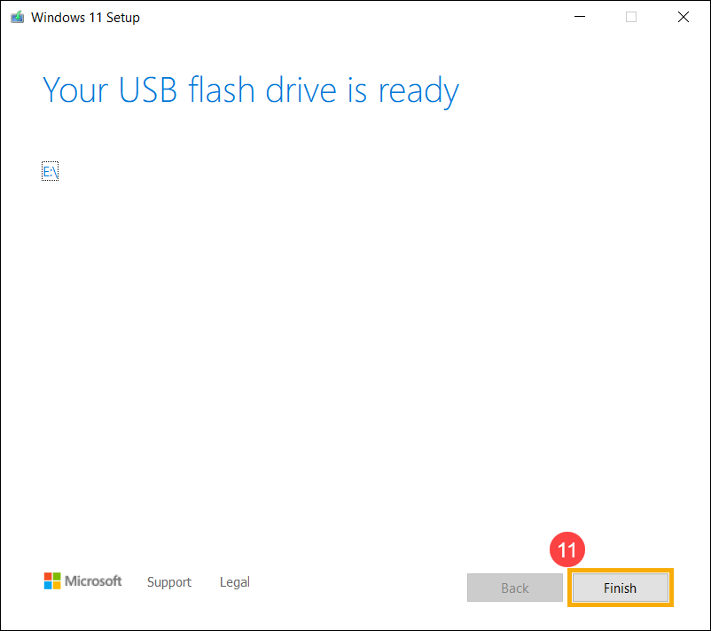 Créer une clé USB d'installation de Windows 11 - Partie 2
