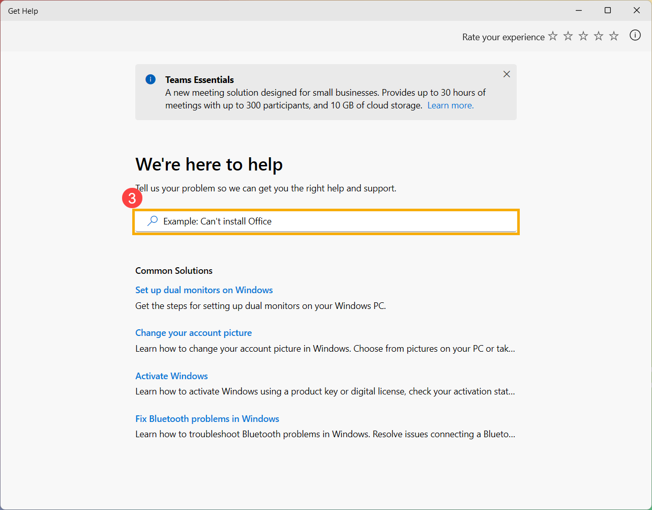 Windows 1110 Get Help App Offisiell Kundestøtte Rog Norge