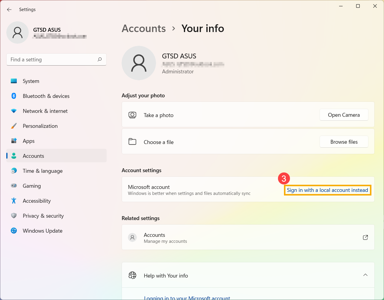 How To Switch Microsoft Account To Local Account On Windows 11