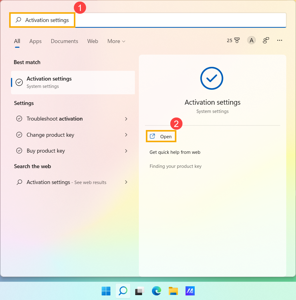 Windows 11/10] Activation de Windows et modification de la clé de