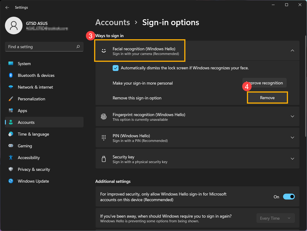 How to use Windows Hello fingerprint on Windows 11.