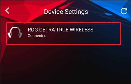Rog cetra true wireless speednova