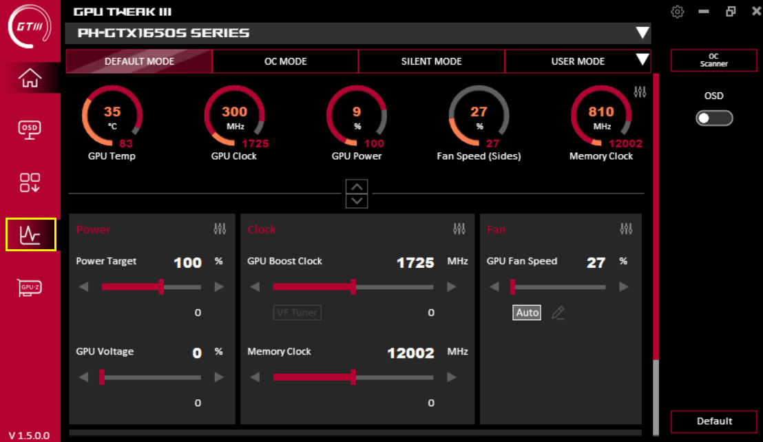 Gpu hot sale fan speed