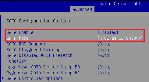 For AMD Server Platform SATA Hot Plug will fail on some Ubuntu OS