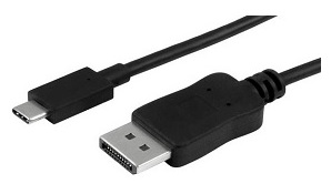 Type C cable with the video adapter to a different graphics port